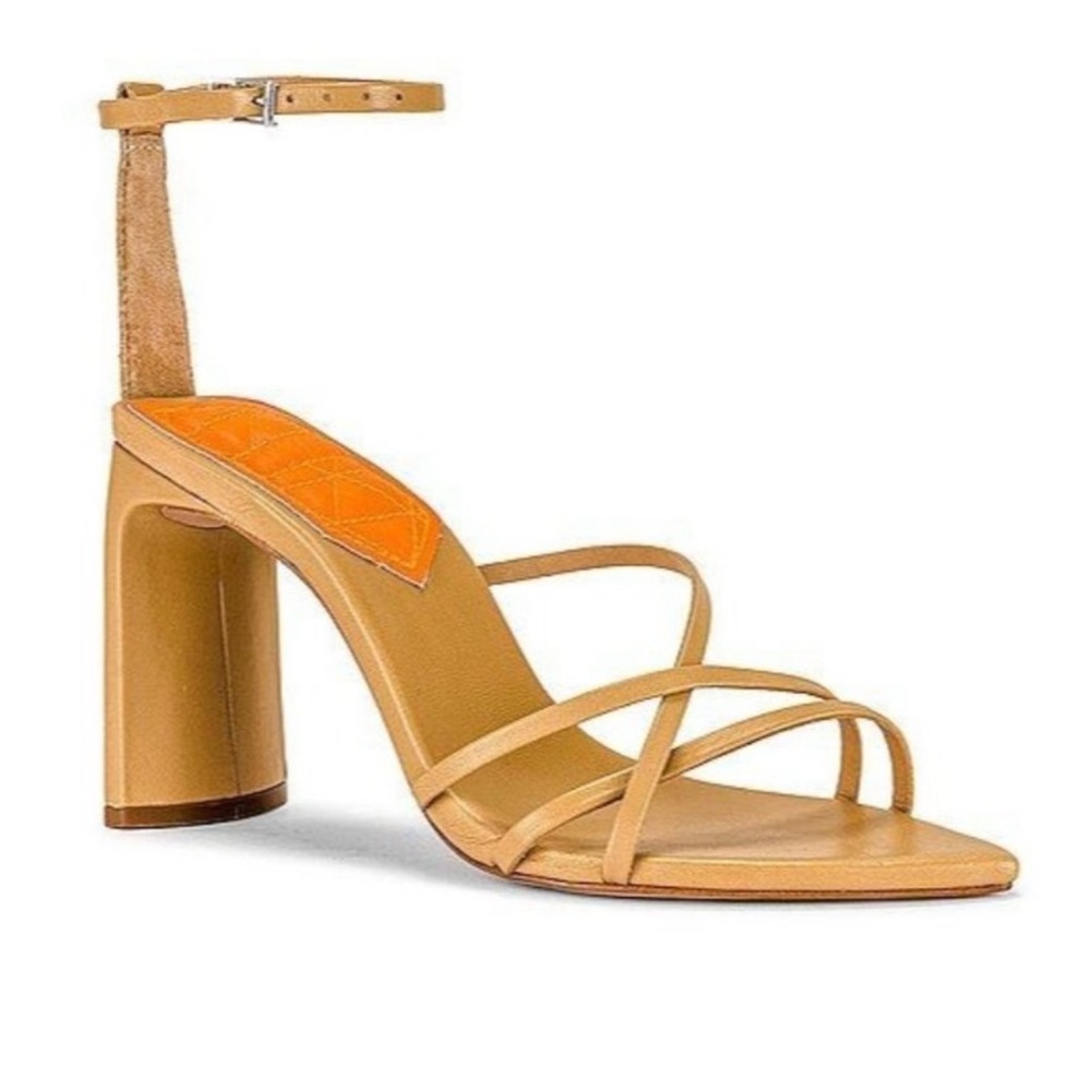 Schutz Franceline Sandal in Nappa Light Wood, Size: 6.5